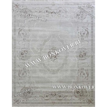 Ковер Турция Для Гостиной Дизайн 63 Серый с Бежевым