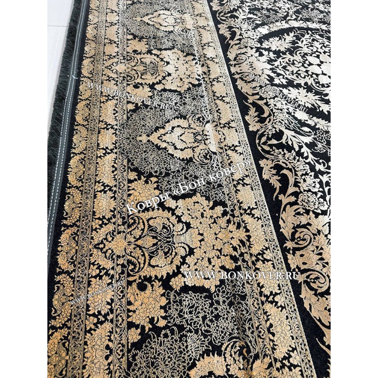 Иранский Ковер Бамбуковый Шелк Дизайн 30681